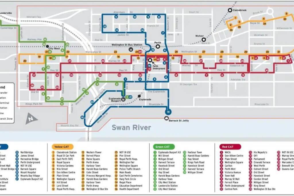 City & Lakeside With Free Parking, Pool And 10 Mins Walk Into The City Perth Exterior photo
